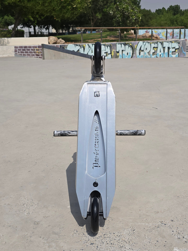 Custom Park Scooter — Pandemonium V2 / Titanium — 2.5 kg