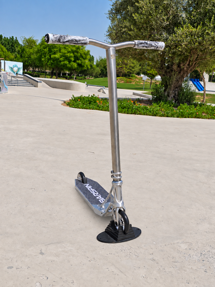 Custom Park Scooter — Pandemonium V2 / Titanium — 2.5 kg