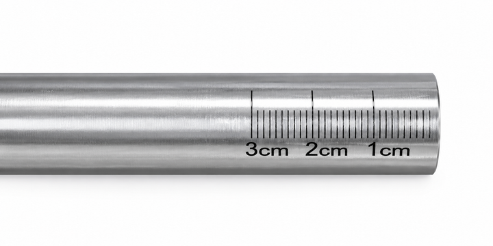 S-bend Core series titanium bar
